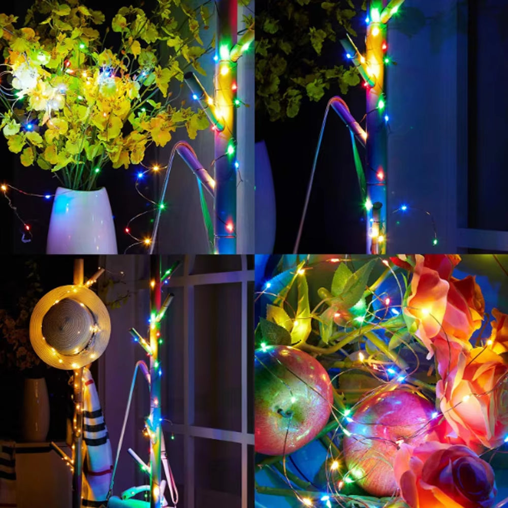 Battery Operated LED Music String Lights for Christmas